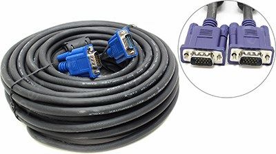 

Кабель VGA(15M)-VGA(15M), ферритовый фильтр, 20 м, черный VCOM (VVG6448-20MC)