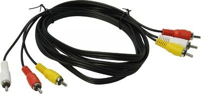 

Кабель 3xRCA(M)-3xRCA(M), 2 м Telecom