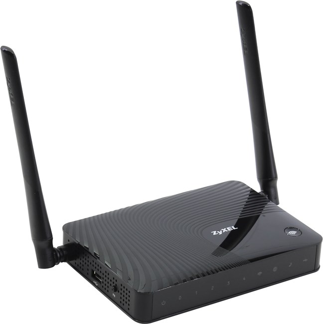 Wi-Fi роутер ZyXEL Keenetic III, 4UTP 10/100Mbps, 1WAN, USB, 802.11b/g/n, 300Mbps
