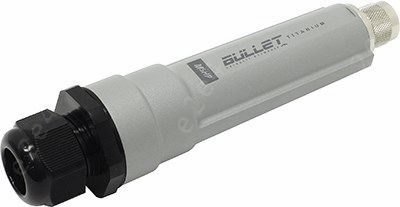

Точка доступа Ubiquiti Bullet M5 Titanium, LAN: 1x100 Мбит/с, 802.11n, 5 ГГц, до 150 Мбит/с, PoE (BM5-Ti), Bullet M5 Titanium