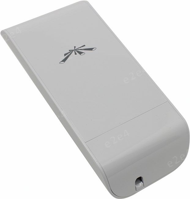 Точка доступа Ubiquiti NanoStation Loco M2, LAN: 1x100 Мбит/с, 802.11n, 2.4 ГГц, до 150 Мбит/с, внутренних антенн: 1x8dBi, PoE (LOCOM2) - фото 1