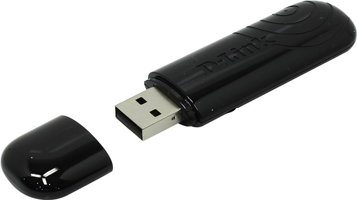 

Адаптер Wi-Fi D-link DWA-140, 802.11n, 2.4 ГГц, до 300 Мбит/с, 18 дБм, USB, DWA-140