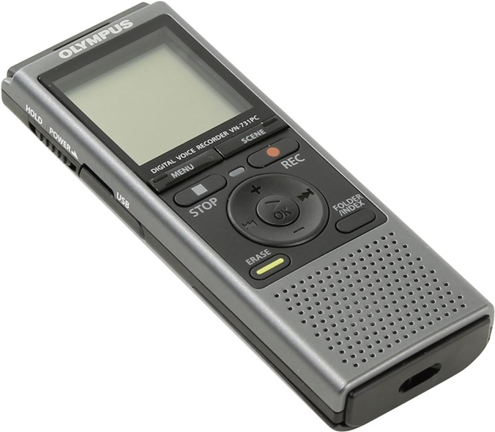 

Диктофон Olympus VN-731PC 2Gb, LCD, USB 2.0, 2xAAA, VN-731PC