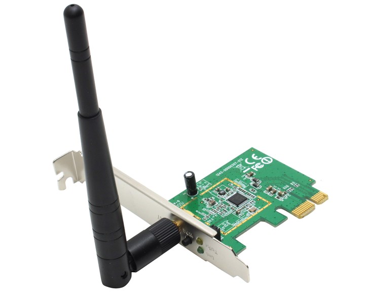 

Адаптер Wi-Fi ASUS PCE-N10, 802.11n, 2.4 ГГц, до 150 Мбит/с, 18.5 дБм, PCI-E, внешних антенн: 1, PCE-N10