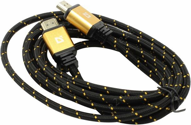 

Кабель HDMI(19M)-HDMI(19M) v1.4, 3 м, черный Defender