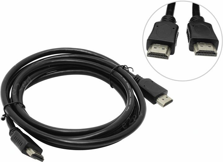 Кабель HDMI(19M)-HDMI(19M) v1.4, 2 м