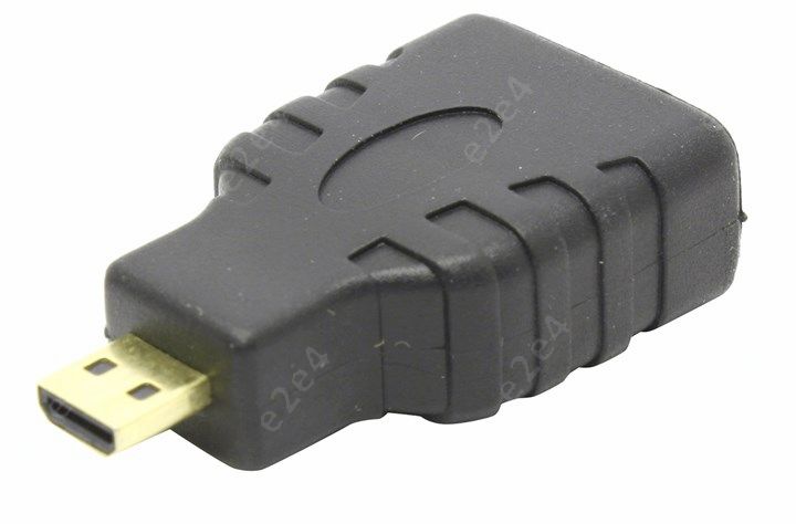 

Кабель HDMI(19F)-Micro HDMI(19M), черный