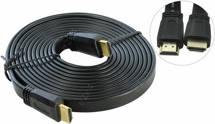 

Кабель 5bites HDMI(m)-HDMI(m), v1.4b, 3м (APC-185-003), Черный