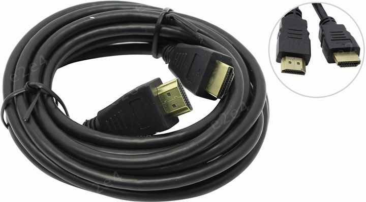 

Кабель HDMI(19M)-HDMI(19M) 1.4, Hama, 3m, черный (11965)