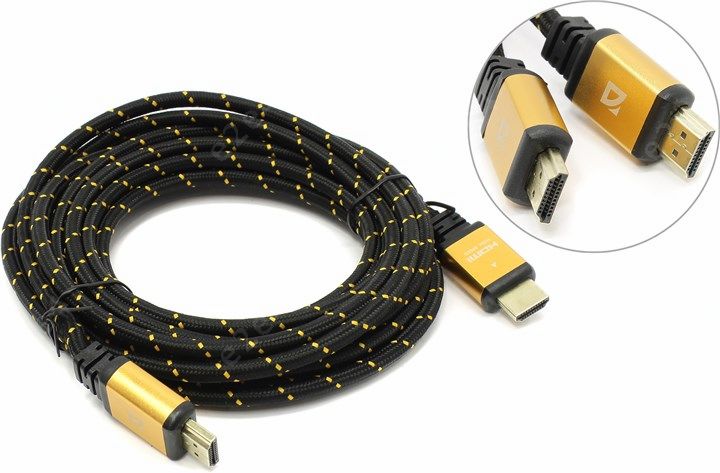

Кабель HDMI(19M)-HDMI(19M) v1.4, 5 м Defender