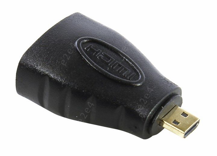 

Переходник (адаптер) HDMI(19F)-Micro HDMI(19M), черный 5bites (HH1805FM-MICRO)