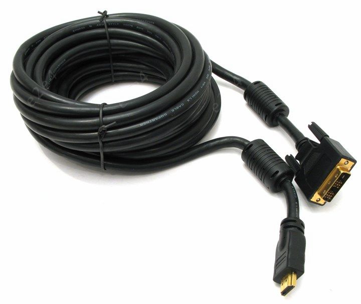 Кабель HDMI(19M)-DVI(M), 7.5 м