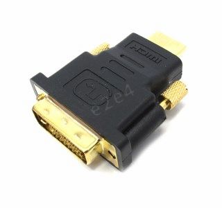 

Переходник HDMI (19M) - DVI (25M), Черный