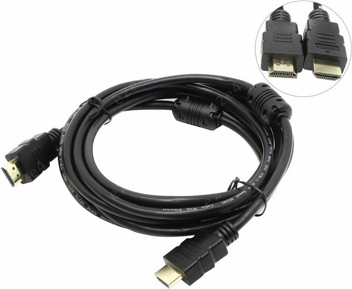 

Кабель HDMI-HDMI v1.4 Telecom, 3m (CG511D-3M), Черный
