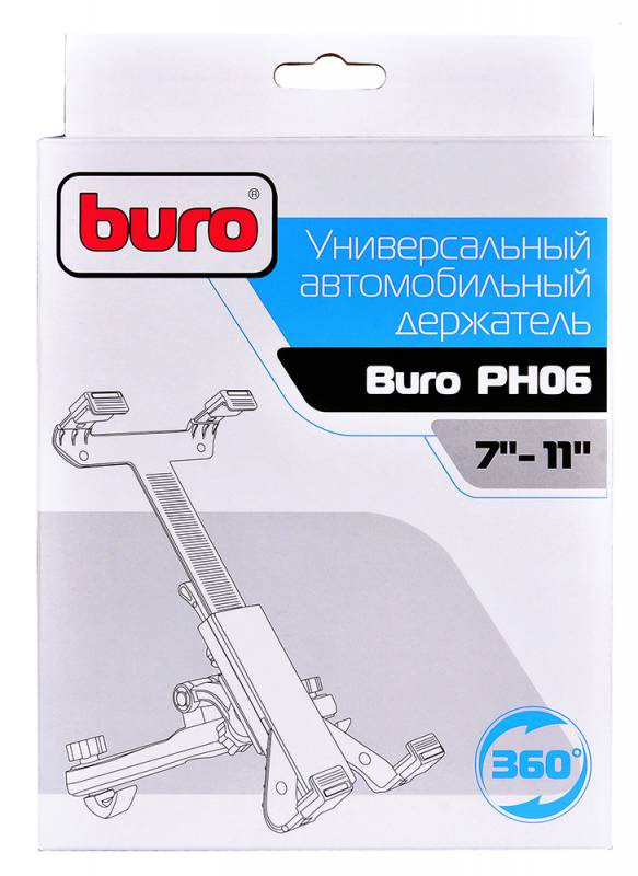 Держатель автомобильный Buro PH06