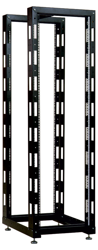 Стойка 24U, двухрамная, 620x800 мм, черный, разборный, ЦМО СТК-24.2-9005 (30142121104)