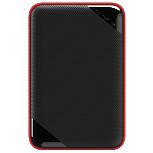 

Внешний жесткий диск (HDD) Silicon Power 2Tb Armor A62S, 2.5", USB 3.1, черный/красный (SP020TBPHD62SS3K)