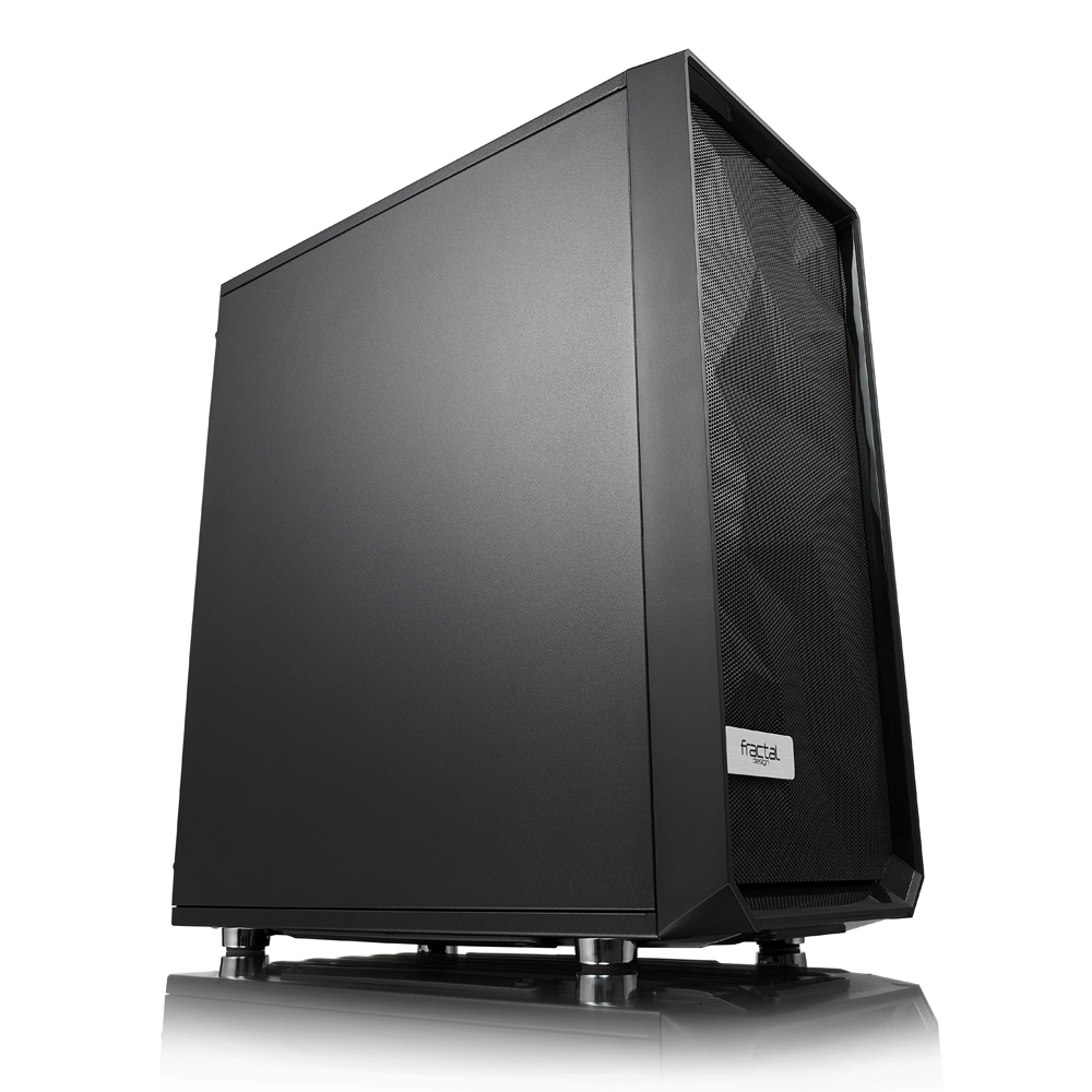 Корпус Fractal Design Meshify C, ATX, Midi-Tower, 2xUSB 3.0, черный, Без БП (FD-CA-MESH-C-BKO)