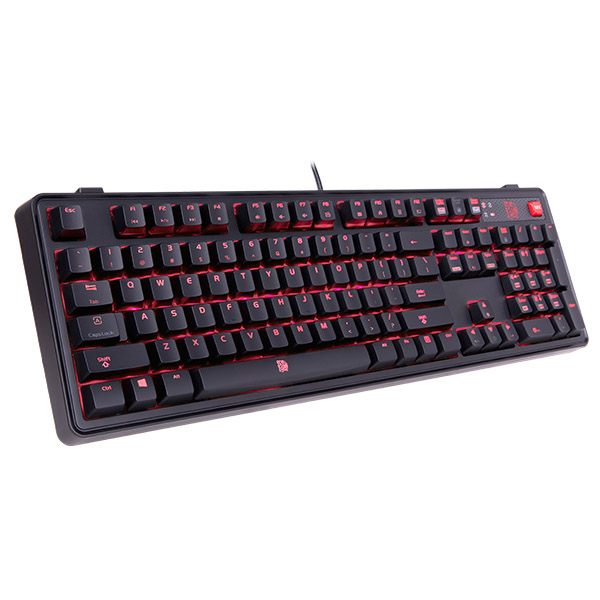 

Клавиатура проводная Tt eSPORTS Meka Pro, механическая, Cherry MX Blue, подсветка, USB, черный (KB-MGP-BLBDRU-01]), Meka Pro