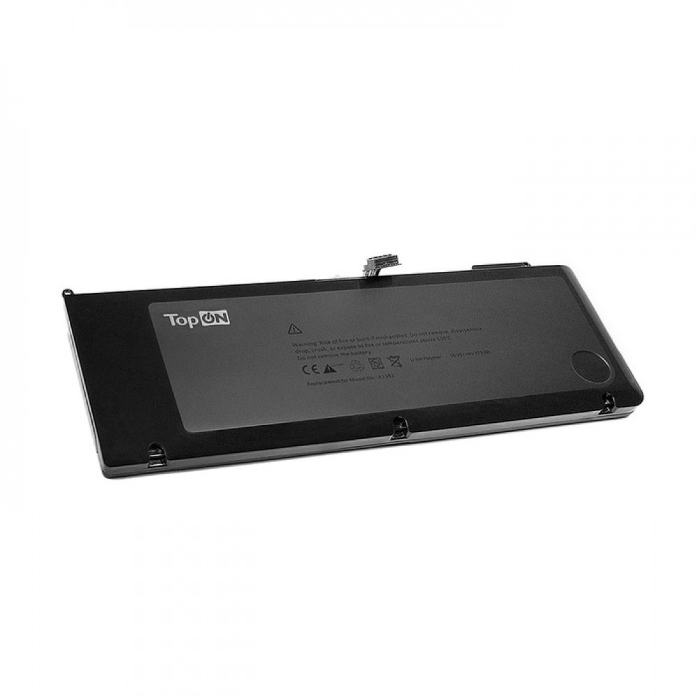 

Аккумуляторная батарея TopON для Apple MacBook Pro 15" Series, A1382/661-5476, 10.95V 5400mAh (TOP-AP1382)