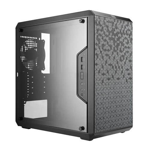 Корпус COOLERMASTER MasterBox Q300L, mATX, Mini-Tower, черный, без БП (MCB-Q300L-KANN-S00)