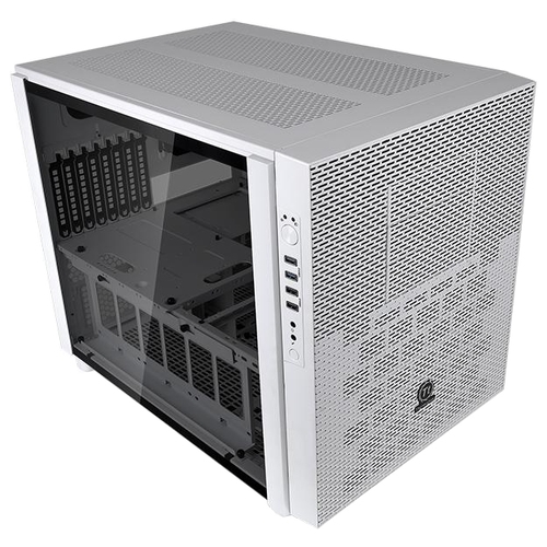 Корпус Thermaltake Core X5 Tempered Glass Snow Edition, Midi-Tower, Без БП (CA-1E8-00M6WN-00)