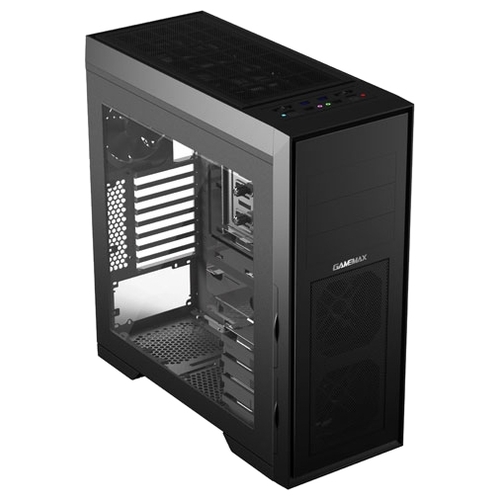 

Корпус GameMax M905, ATX, Midi-Tower, 2xUSB 3.0, черный, без БП, M905