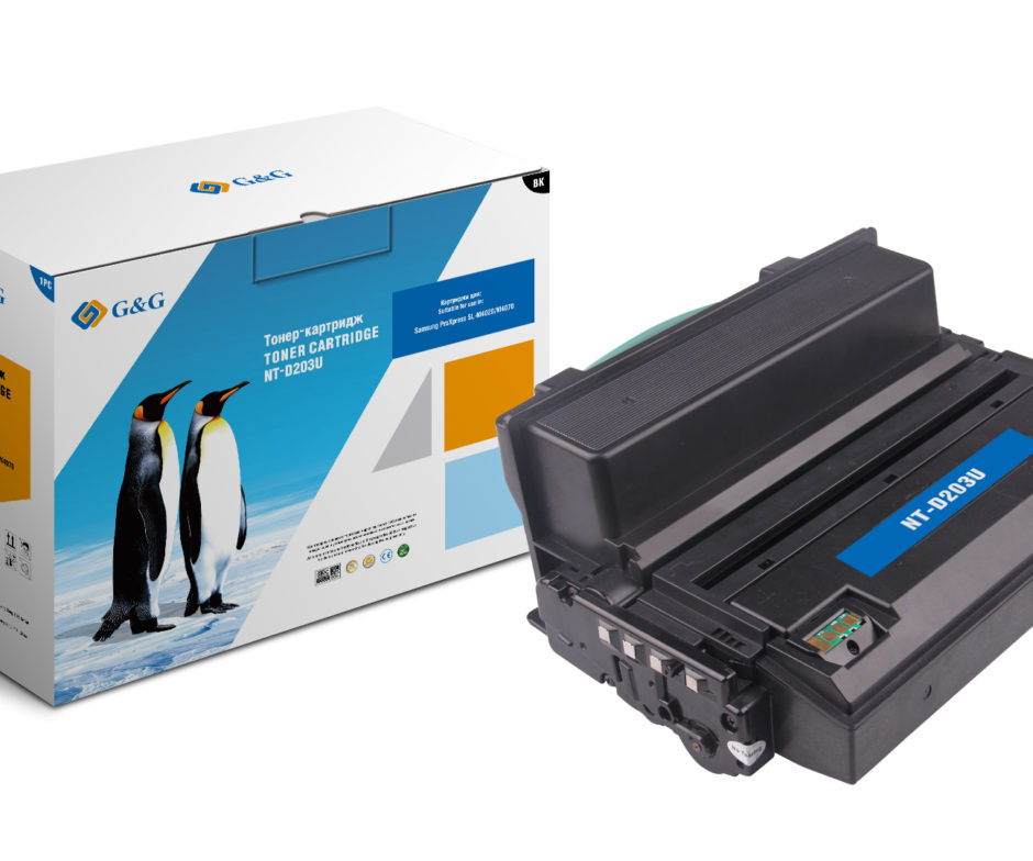 

Тонер-картридж G&G MLT-D203U для Samsung ProXpress SL-M4020/M4070 (15000стр) (NT-D203U), Черный