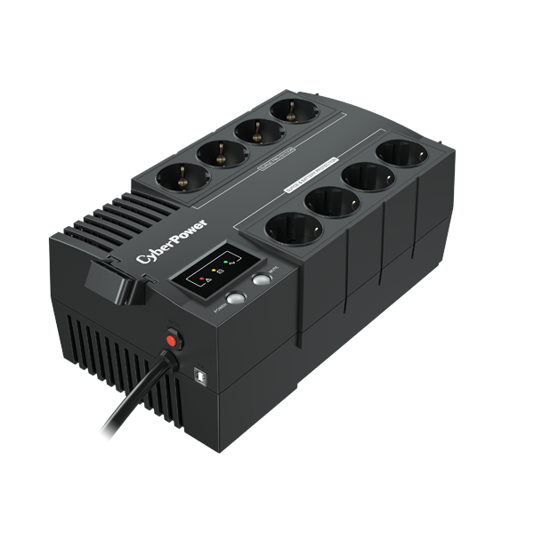 ИБП CyberPower BS650E NEW, 650 VA, 390 Вт, черный