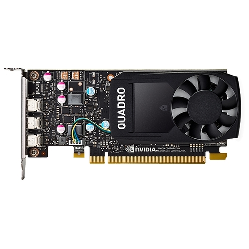 Видеокарта PNY NVIDIA Quadro P400, 2Gb DDR5, 64bit, PCI-E, 3miniDP, Retail (VCQP400DVI-PB) - фото 1