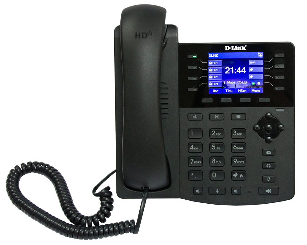 

VoIP-телефон D-link DPH-150S, цветной дисплей, DPH-150S