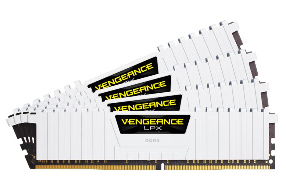 Комплект памяти DDR4 DIMM 64Gb (4x16Gb), 2666MHz Corsair (CMK64GX4M4A2666C16W)
