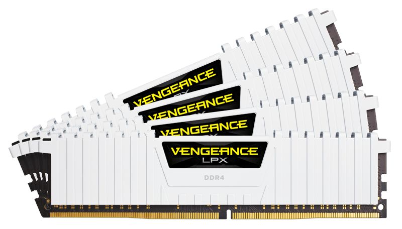 Комплект памяти DDR4 DIMM 32Gb (4x8Gb), 2666MHz Corsair (CMK32GX4M4A2666C16W)