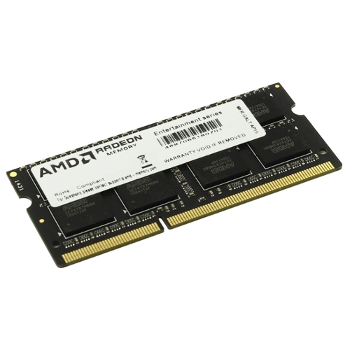 

Память DDR3 SODIMM 4Gb, 1600MHz, CL11, 1.5 В, AMD, R5 Entertainment (R534G1601S1S-U), R534G1601S1S-U