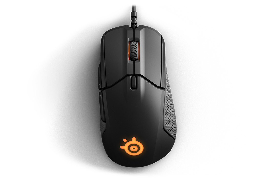 Мышь проводная SteelSeries Rival 310, 12000dpi, оптическая светодиодная, USB, черный (62433)