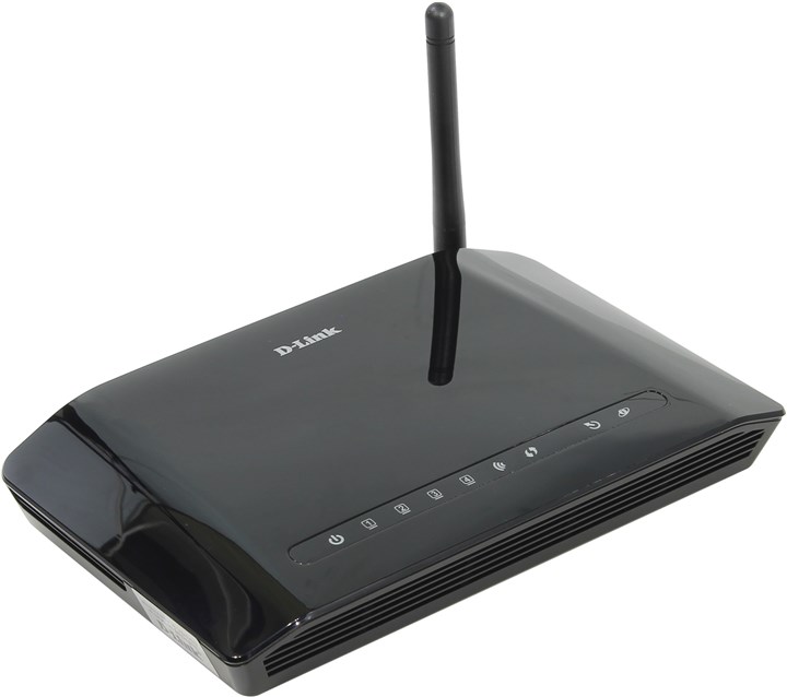 Модем D-Link DSL-2640U/RB Wireless N 150 ADSL2+ Modem Router (Annex B) DSL-2540U - фото 1