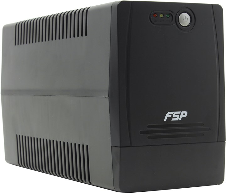 ИБП FSP DP1000, 1000VA, 600W, IEC, розеток - 4, черный (PPF6000800)