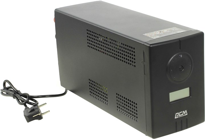 

ИБП Powercom INFINITY INF-800, 800 VA, 480 Вт, EURO, розеток - 2, USB, черный (без аккумуляторов), INFINITY INF-800