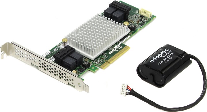 

Контроллер Microsemi Adaptec ASR-81605Z, SAS/SATA 12G, 16-port (miniSAS HD), RAID 0/1/5/6/10/50/60, 1Gb, PCI-Ex8, SGL (2287101-R), ASR-81605Z