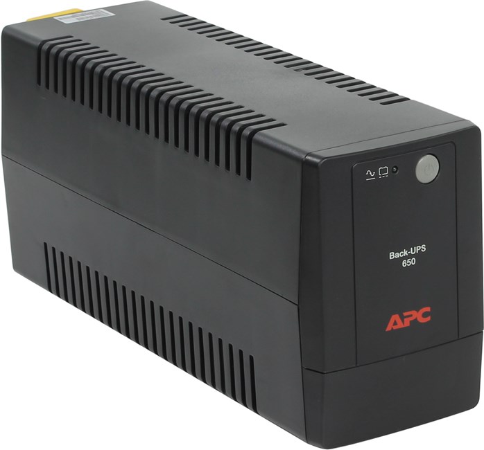 

ИБП APC Back-UPS, 650VA, 325W, IEC, розеток - 4, черный (BX650LI), Back-UPS