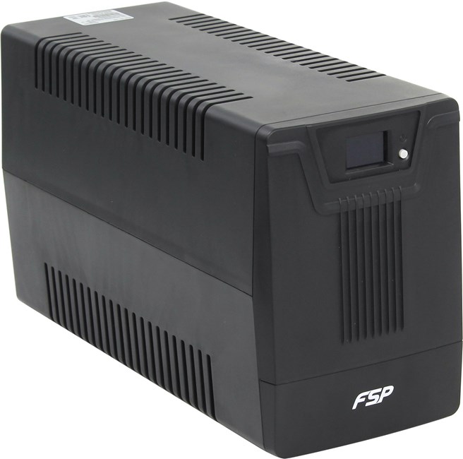 

ИБП FSP DPV1500, 1500 В·А, 900 Вт, IEC, розеток - 6, USB, черный (PPF9001900), DPV1500