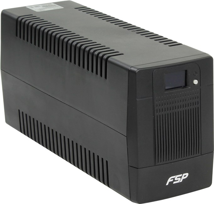ИБП FSP DPV850, 850 VA, 480 Вт, IEC, розеток - 4, черный (PPF4801500)