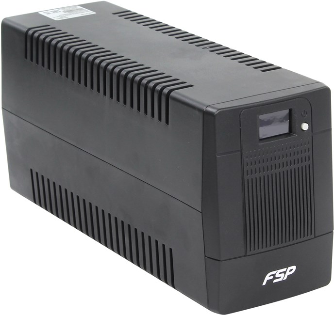 ИБП FSP DPV650, 650VA, 360W, IEC, розеток - 4, черный (PPF3601900)