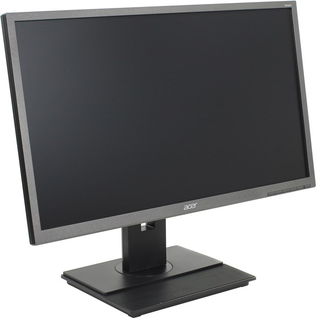 

Монитор 23.8" Acer B246HYLAymdpr IPS, 1920x1080 (16:9), 250кд/м2, 6мс, VGA, DVI, DisplayPort, черный/серый (UM.QB6EE.A05), B246HYLAymdpr
