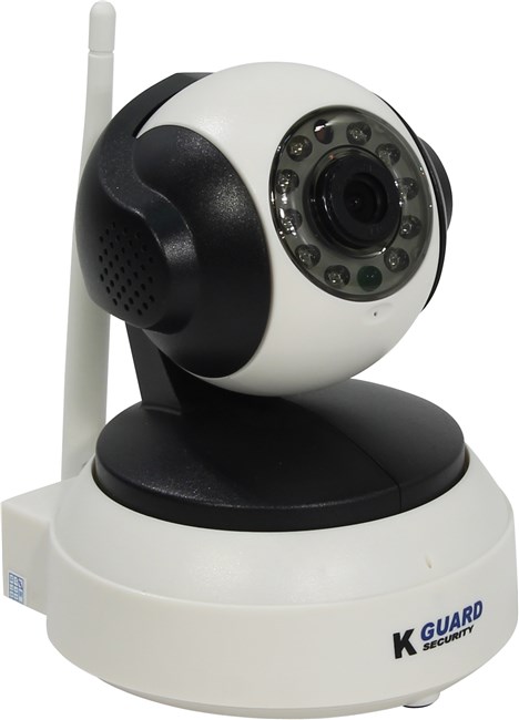 

IP-камера KGUARD QRT-501 3.6 мм, внутренняя, настольная, поворотная, 1Мпикс, CMOS, до 1280x720, ИК подсветка 10м, Wi-Fi, 0 - +50, Белый/черный, QRT-501