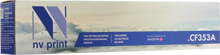 

Картридж лазерный NV Print NV-CF353AM (130A), пурпурный, 1000 страниц, совместимый для LJ Pro M176n / M177fw