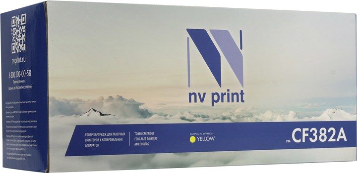 

Картридж лазерный NV Print NV-CF382AY (312A), желтый, 2700 страниц, совместимый для Color LaserJet Pro MFP M476 series