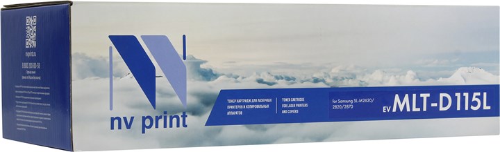 

Картридж лазерный NV Print NV-MLTD115L (MLT-D115L), черный, 3000 страниц, совместимый для Samsung Xpress M2620/2820/2830 Series, Xpress M2670/2870/2880 Series
