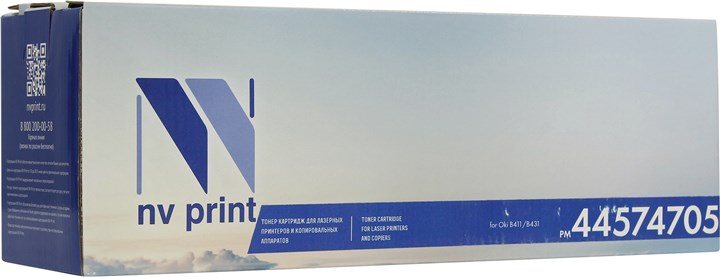 

Картридж лазерный NV Print NV-44574705 (44574705), черный, 3000 страниц, совместимый для OKI B411 / B431