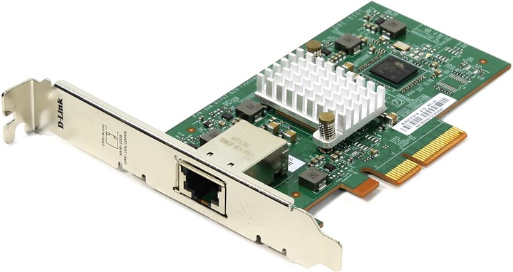 

Сетевая карта D-link DXE-810T, 1xRJ-45, 10 Гб/с, PCI-Ex4, Retail (DXE-810T/A1A), DXE-810T